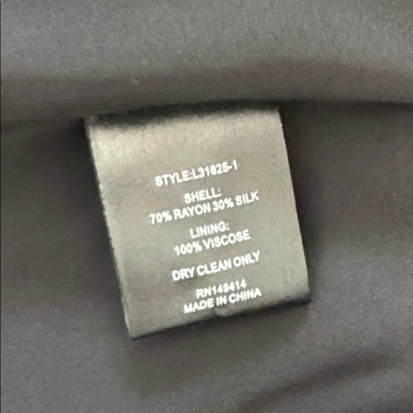 Johnny Was Black Maxi Dress with Floral Design - Picture 6 of 6